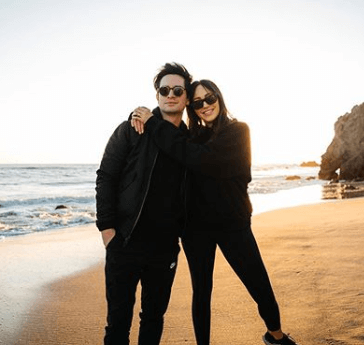 Moments With Husband At The Beach